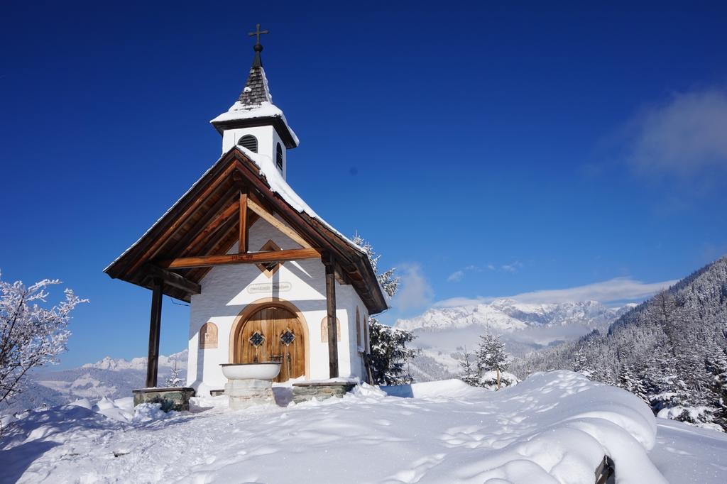Hotel Seeblick Goldegg Esterno foto