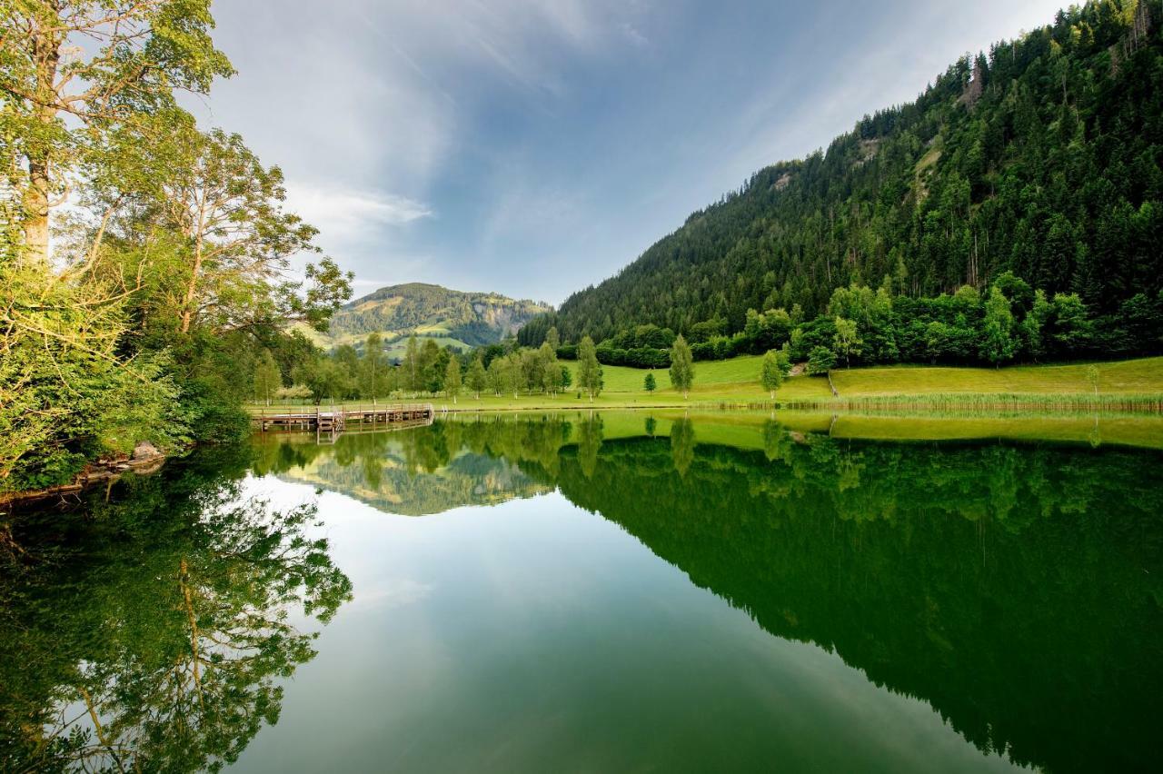 Hotel Seeblick Goldegg Esterno foto
